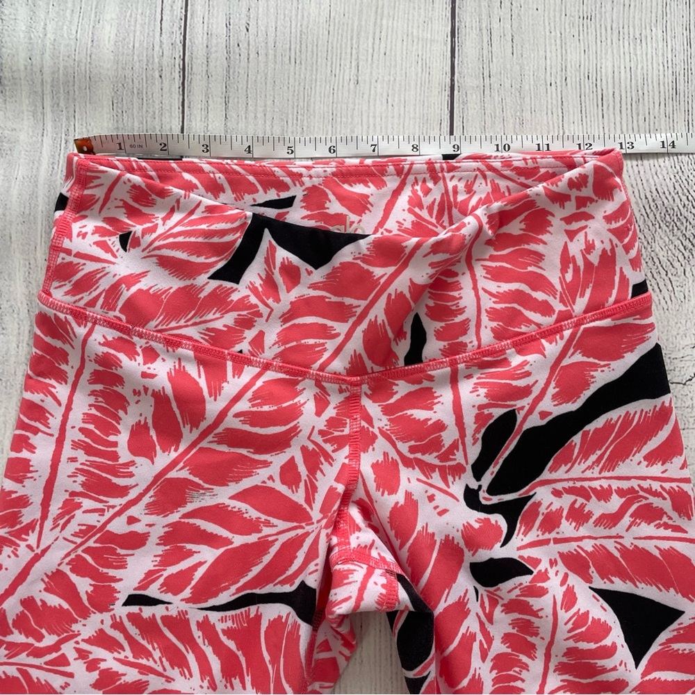 ALO Yoga Palm Springs Guava Airbrush Leggings Size Small - Picture 4 of 10